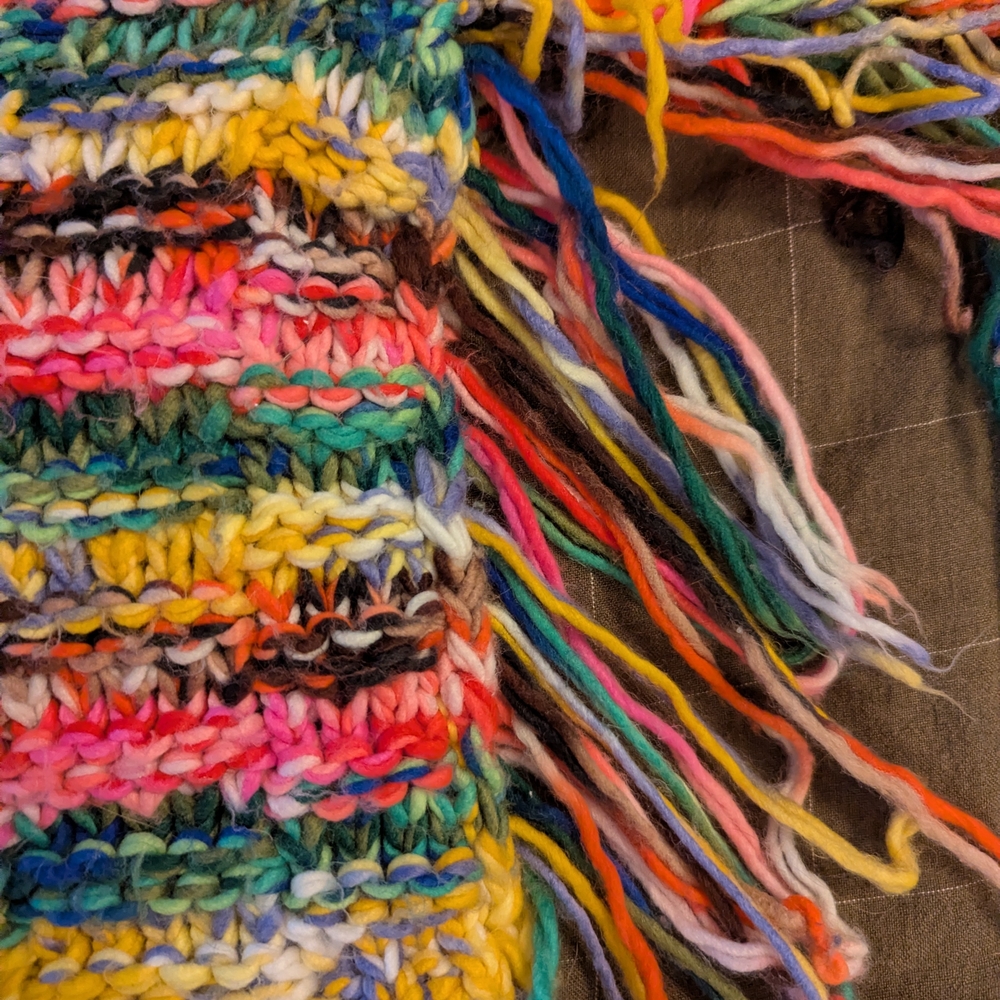 Kimchi Blue Multicolor Knit Sweater - Picture 4 of 7